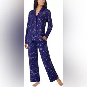Room Service Like New Pajama Set. Moon and Stars. Celestial. Pockets. Soft cozy
